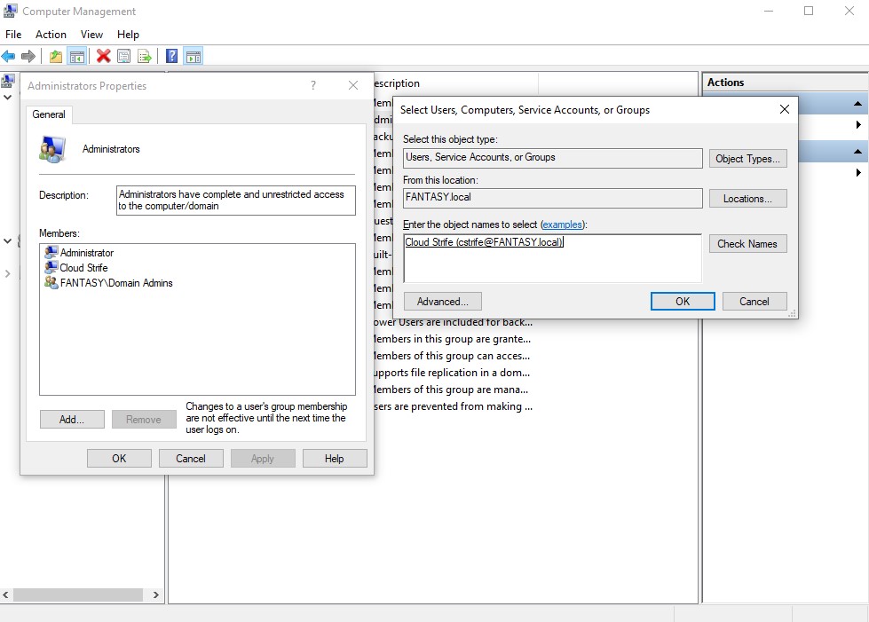 Windows 10 Search Computer Management