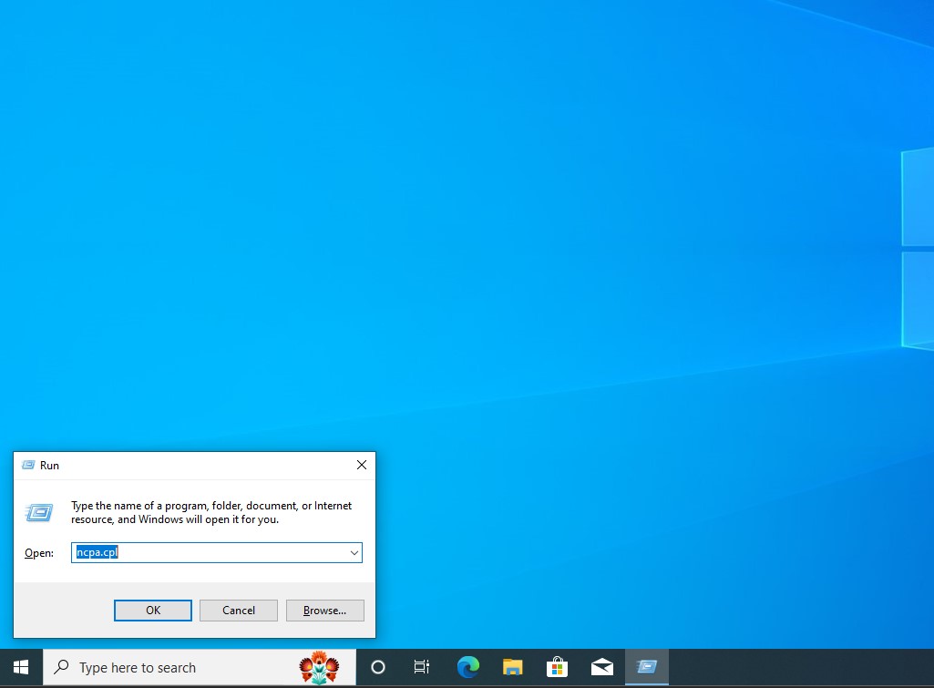 Windows 10 Run Command