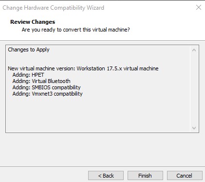 Metasploitable2 Review Changes