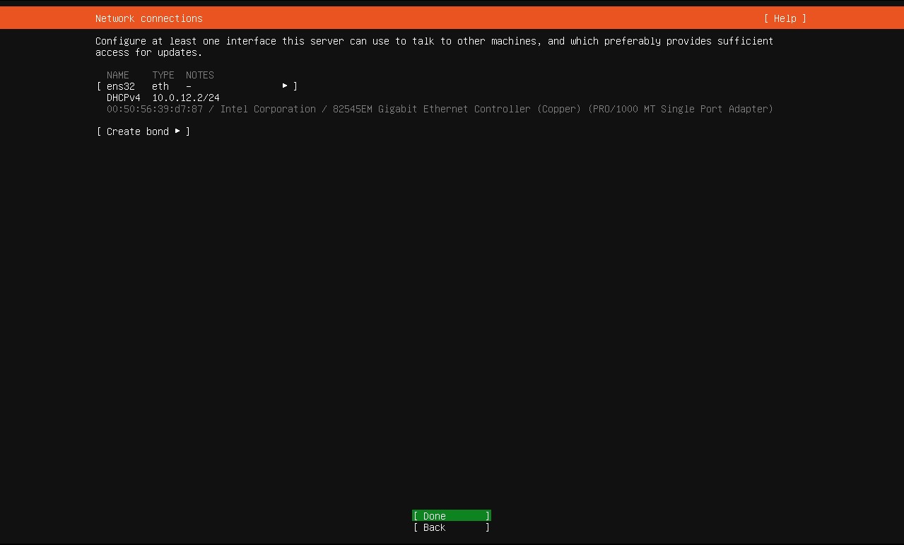 Ubuntu Setup Network