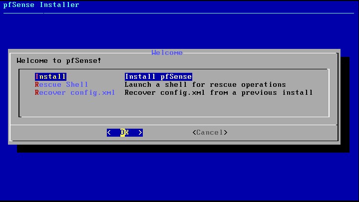 Installer Installation Screen