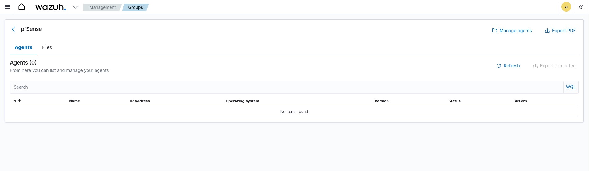 Wazuh pfSense Security Events
