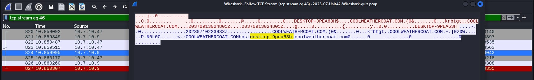 Redline Lab Question 4