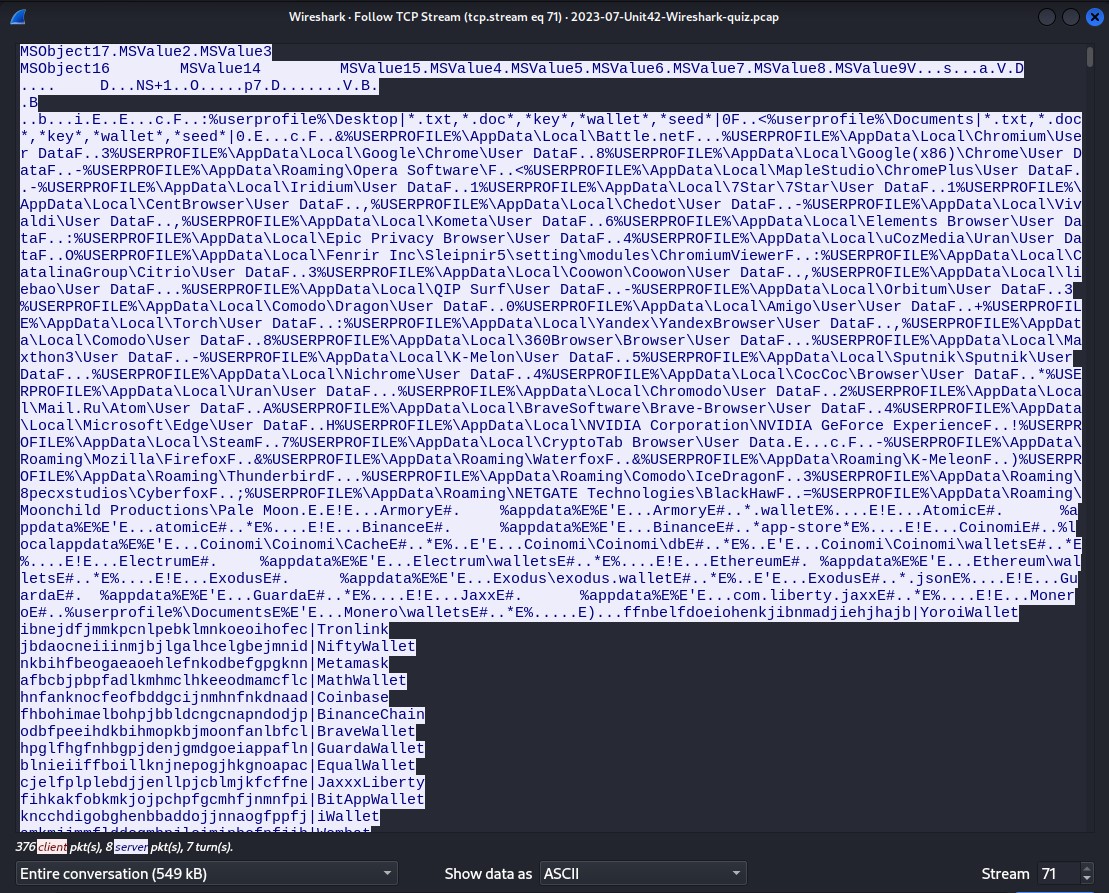 Redline Lab Question 6