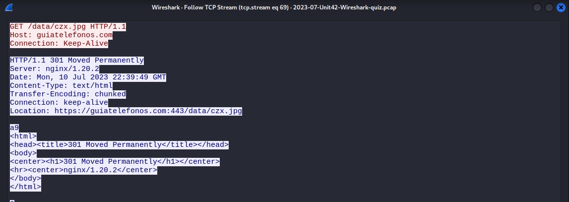 Redline HTTP GET Analysis 2